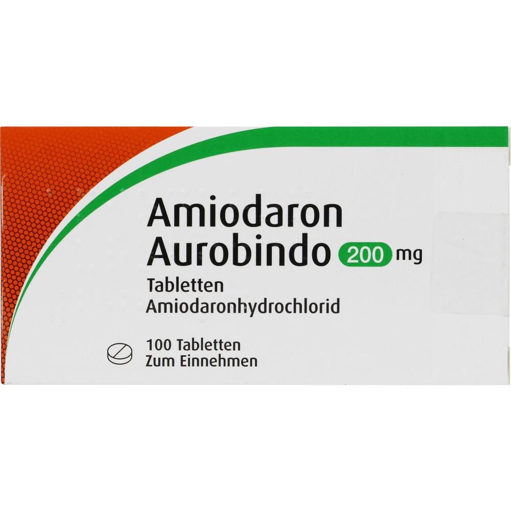 AMIODARON Aurobindo 200 mg Tabletten 100 St Tabletten