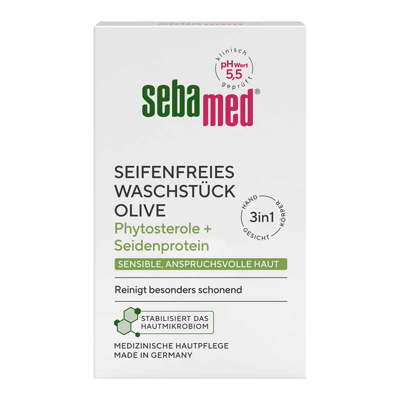 Weiße Oliven Seife 150g – Mit Talkum & Olivenöl, Für Trockene Haut, Feuchtigkeitsspendend
