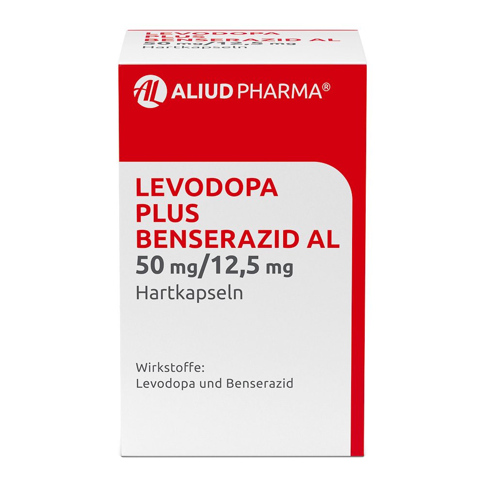 LEVODOPA PLUS BENSERAZID  AL 50mg/12,5mg 100 St Hartkapseln