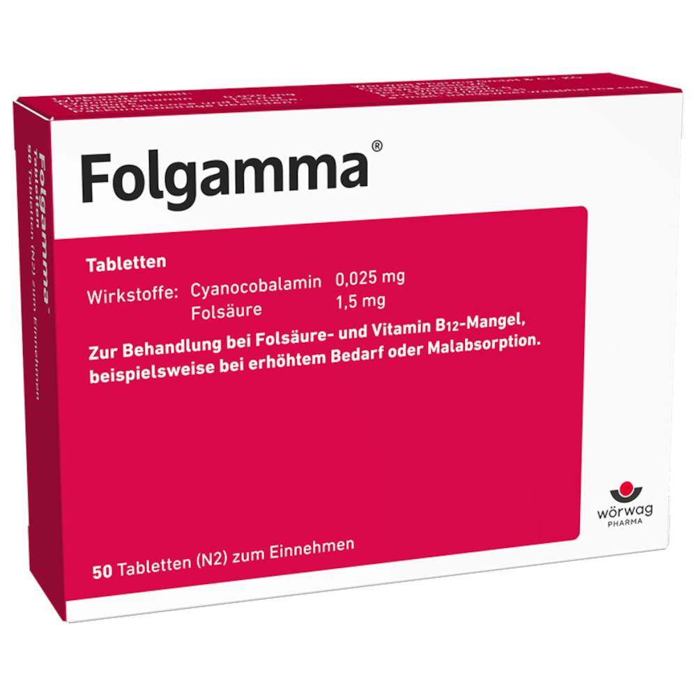 Folgamma 50 St Tabletten