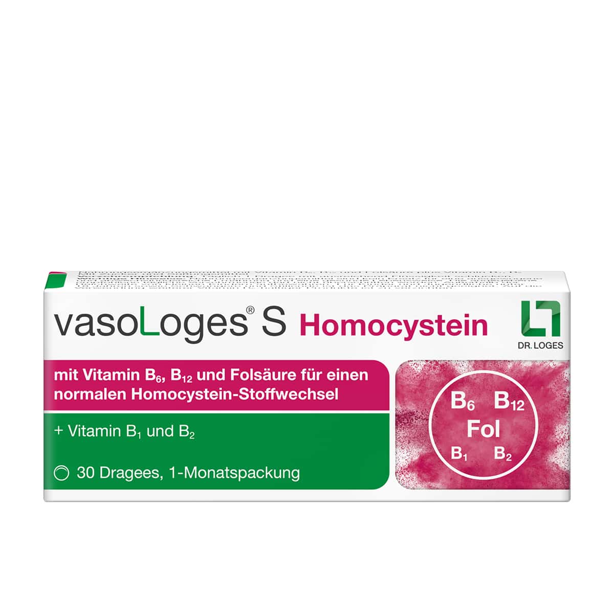 vasoLoges S Homocystein 30 St Dragees