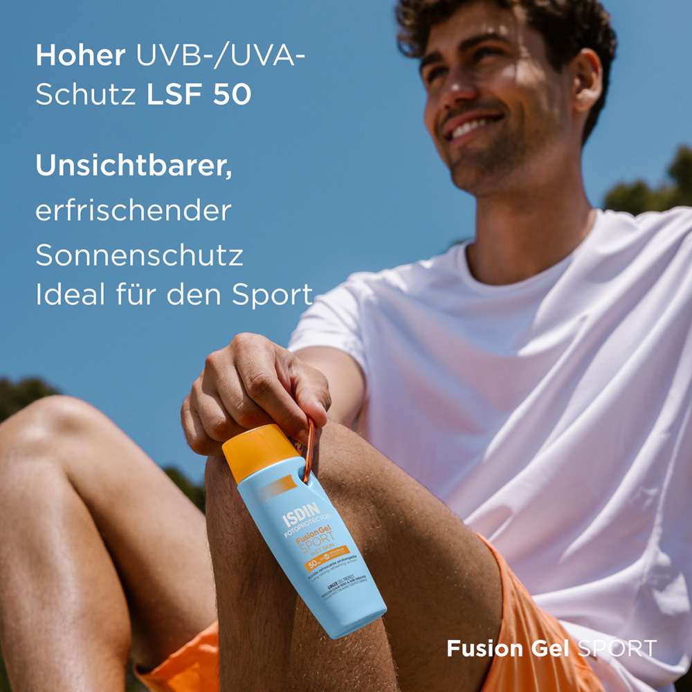 ISDIN Fotoprotector Sonnenschutz Fusion Gel Sport LSF 50 100 ml Gel