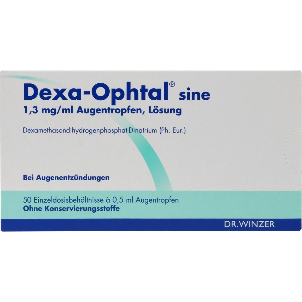 Dexa-Ophtal sine 1,3 mg/ml 50X0.5 ml Augentropfen