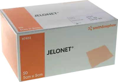 JELONET Paraffingaze 5x5 cm steril Peelpack 50 St Wundgaze