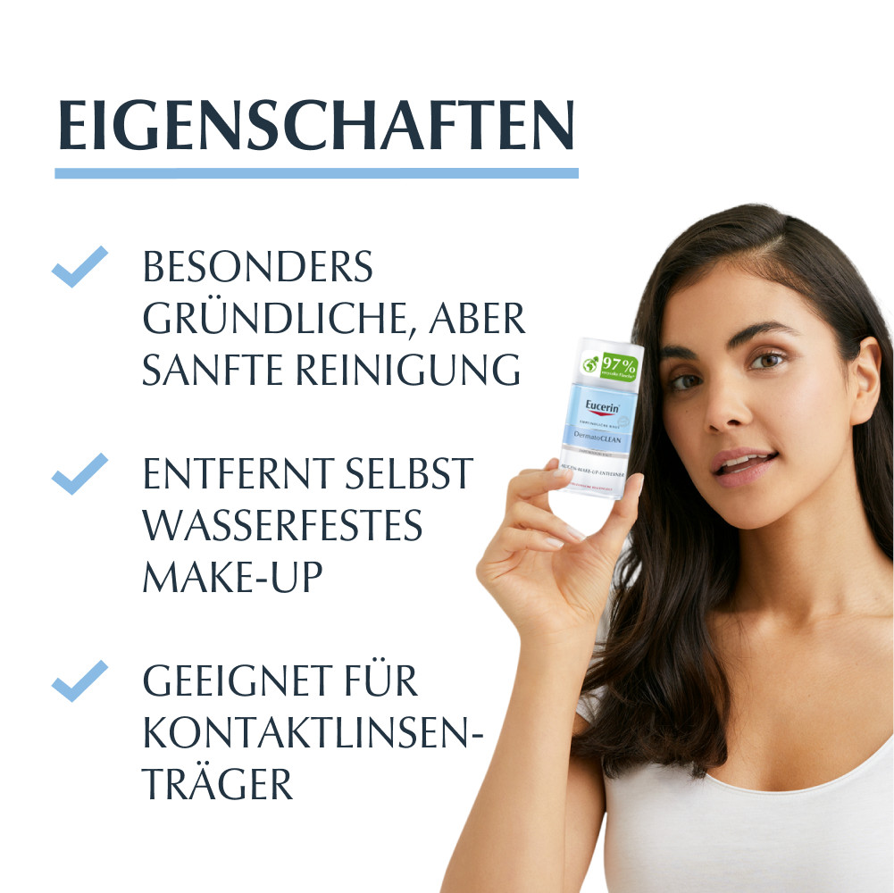 Eucerin DermatoCLEAN Augen MakeUp Entferner 125 ml