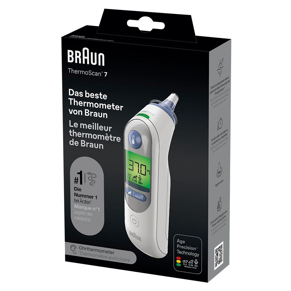 BRAUN ThermoScan 7 IRT6520 Ohrthermometer 1 St
