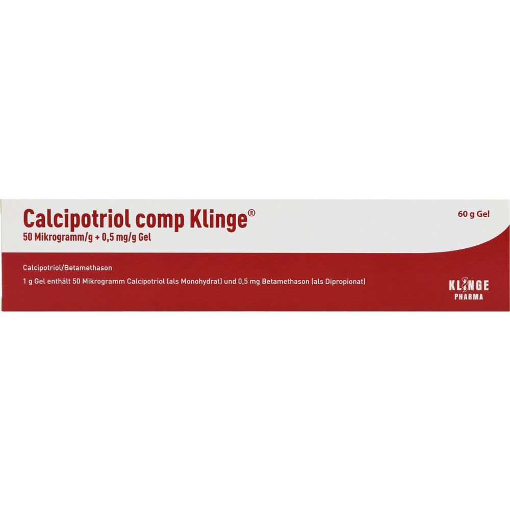 Calcipotriol comp Klinge 60 g Gel