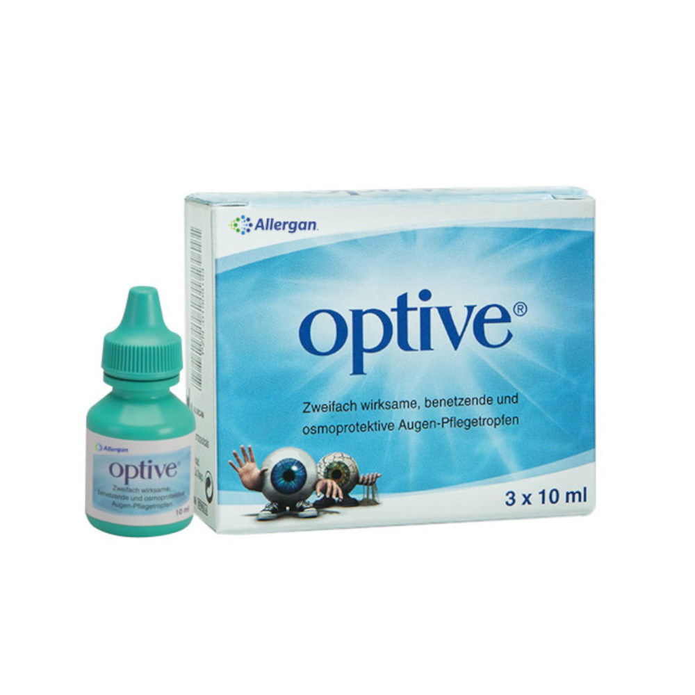 Optive Augentropfen 3X10 ml Augentropfen