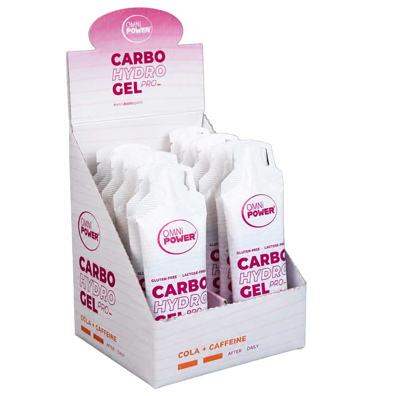 OMNi POWER CARBO HYDRO GEL PRO COLA + CAFFEINE 12X75 g Gel