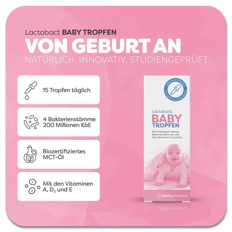 Lactobact BABY TROPFEN 15 ml Tropfen zum Einnehmen