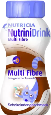 NutriniDrink Multi Fibre Schokolade 32X200 ml Flüssigkeit
