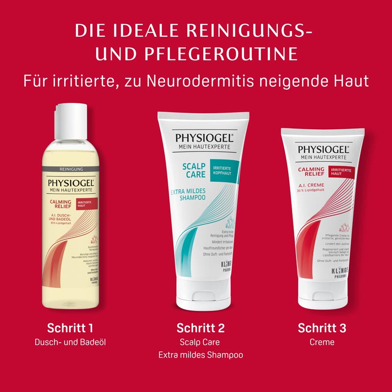 PHYSIOGEL CALMING RELIEF DUSCHÖL IRRITIERTE HAUT 400 ml Öl