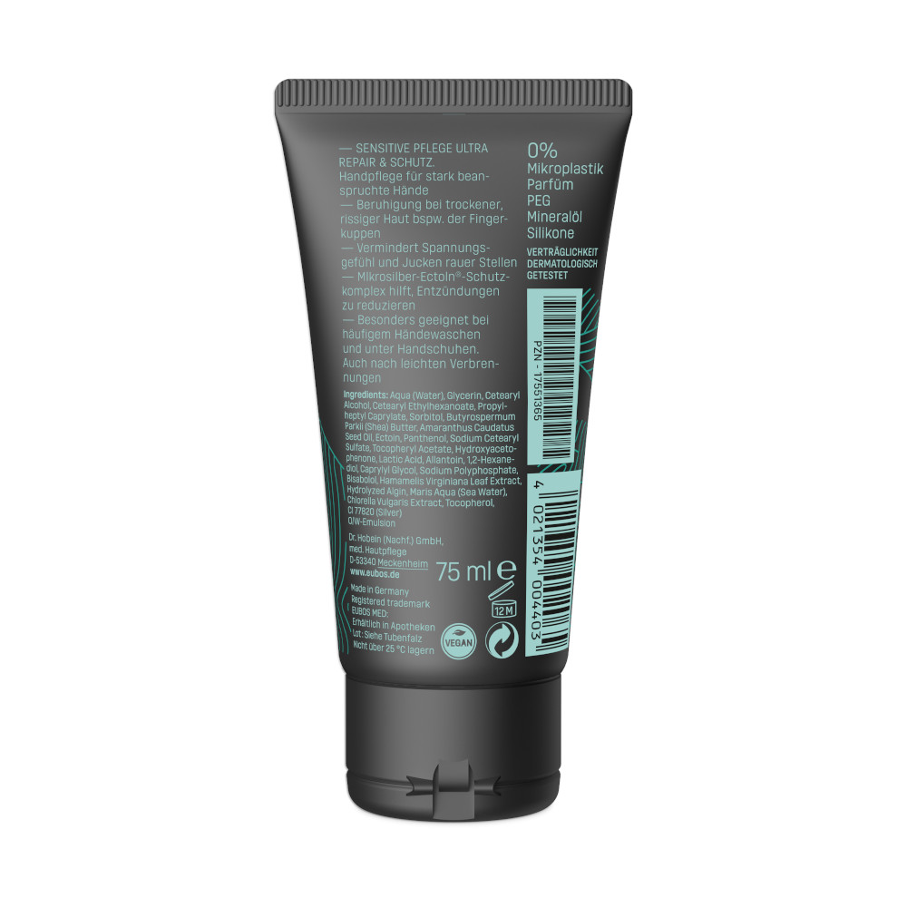 EUBOS SENSITIVE PFLEGE Ultra Repair & Schutz Handcreme 75 ml Creme