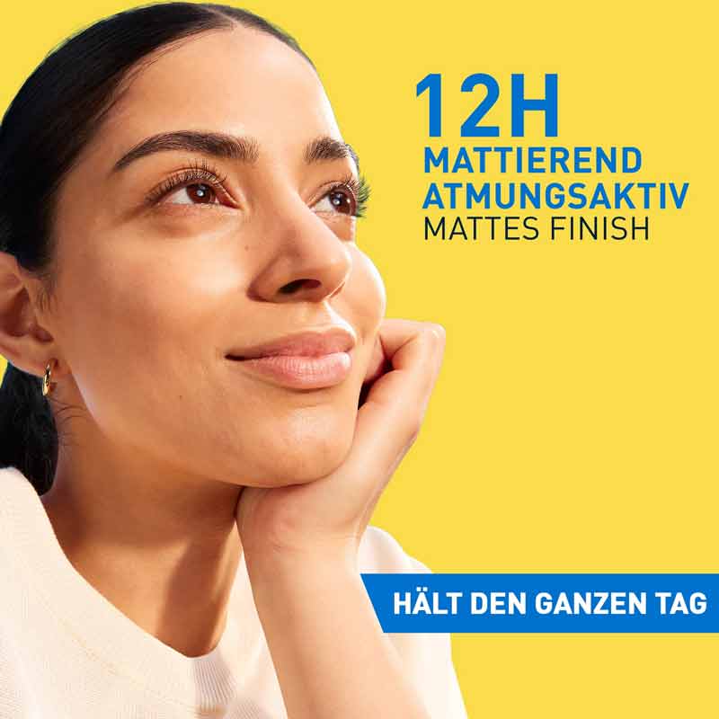 CeraVe Invisible Mattierendes Sonnenschutz Fluid 50 ml Flüssigkeit