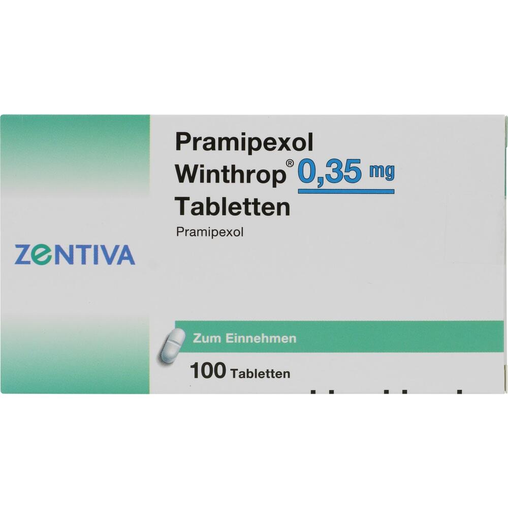 Pramipexol Winthrop 0,35mg 100 St Tabletten