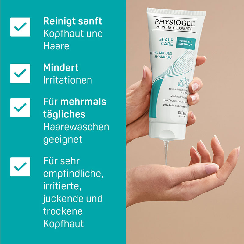 PHYSIOGEL Scalp Care Extra Mildes Shampoo 200 ml Shampoo