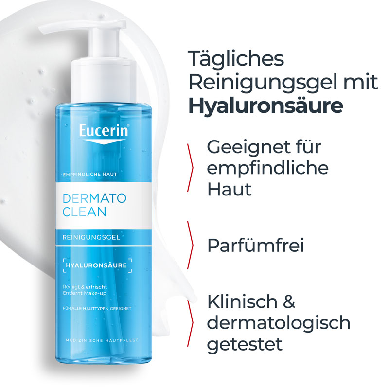 Eucerin DermatoClean Hyaluron Reinigungsgel 200 ml Gel