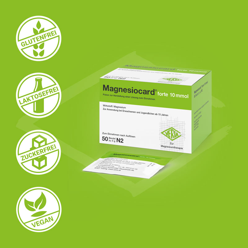MAGNESIOCARD forte 10 mmol Plv.z.Her.e.Lsg.z.Einn. 500 St Pulver zur Herstellung einer Lösung zum Einnehmen