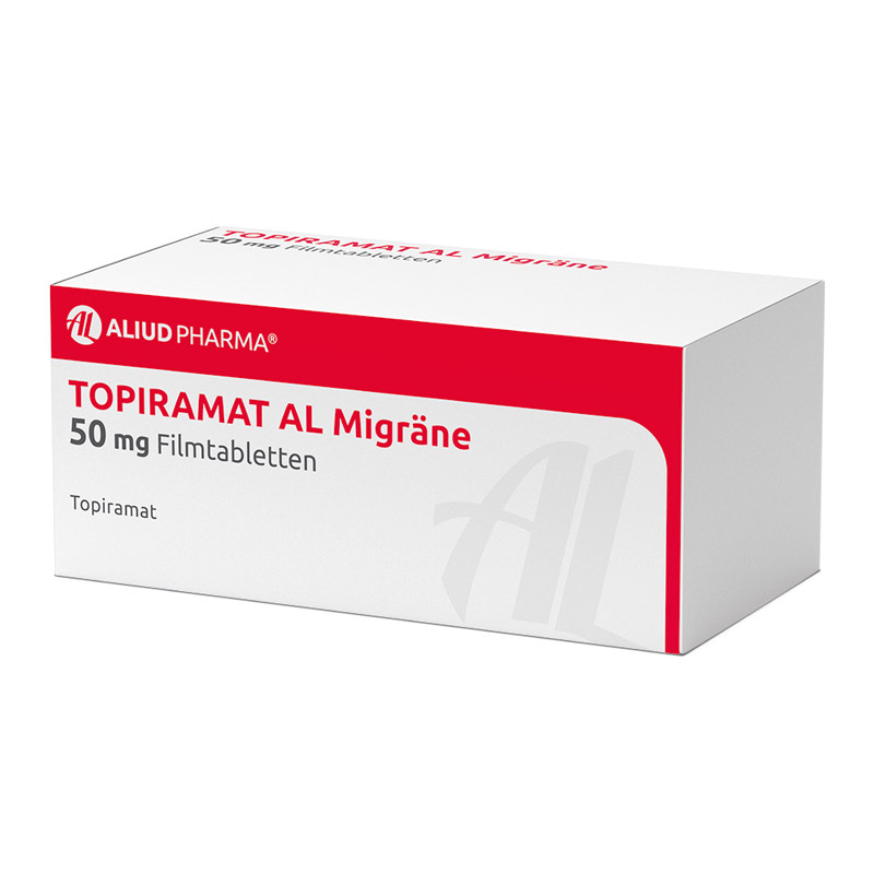 TOPIRAMAT AL Migräne 50mg 100 St Filmtabletten