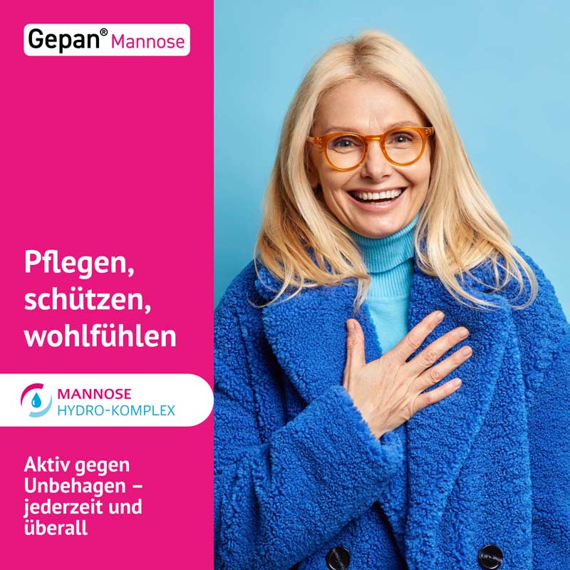 Gepan Mannose-Gel die Intimpflege mit Schutzfaktor 30 ml 30 ml Gel