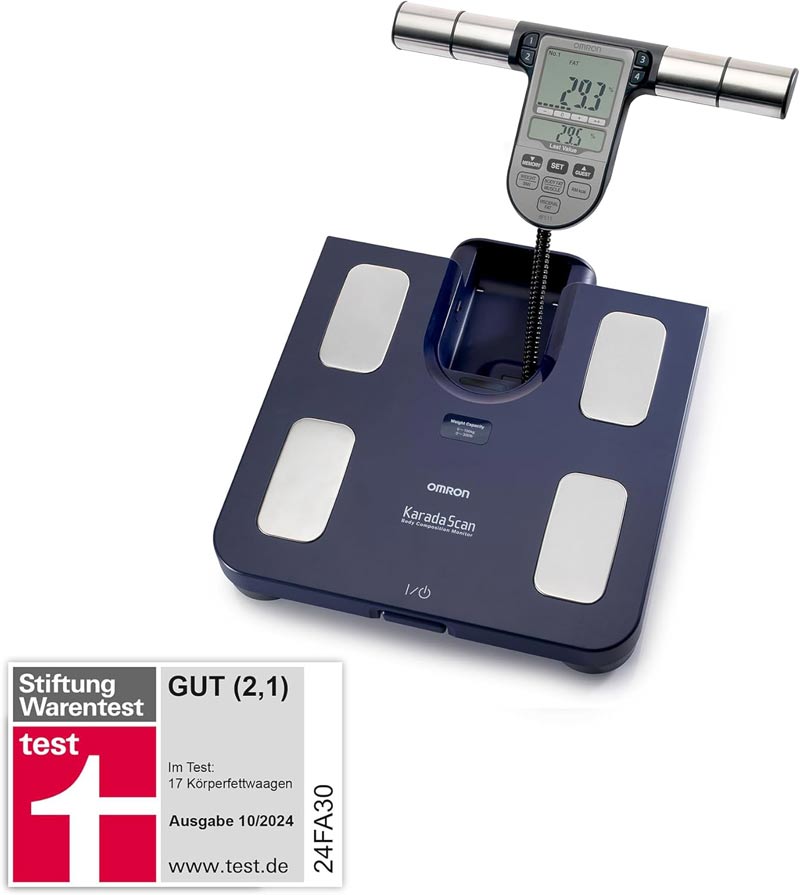 OMRON HBF-511B Körperfettwaage blau 1 St
