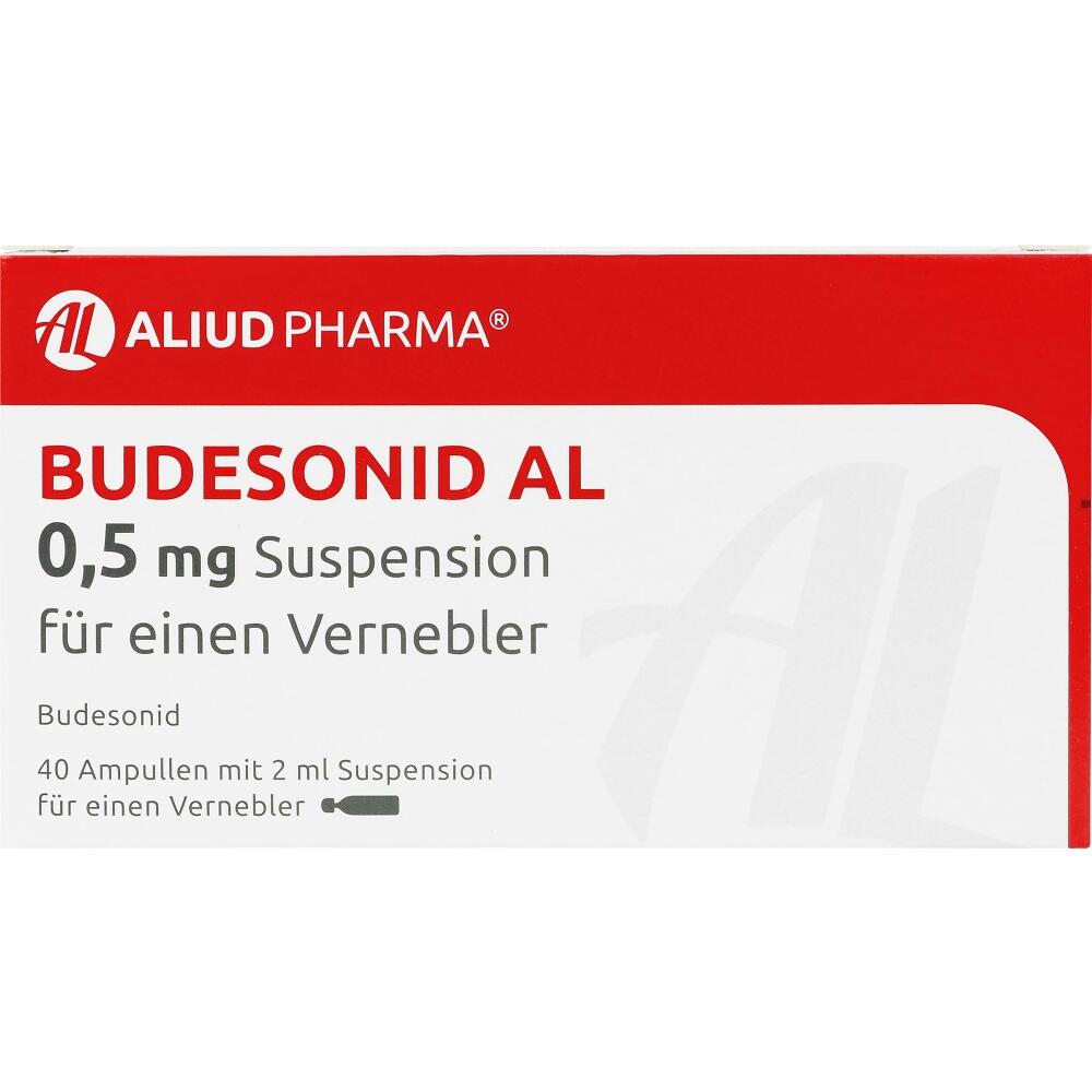 BUDESONID AL 0,5 mg 40X2 ml Suspension für einen Vernebler