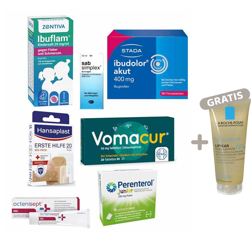 Reiseapotheke Familie 1 Sparset