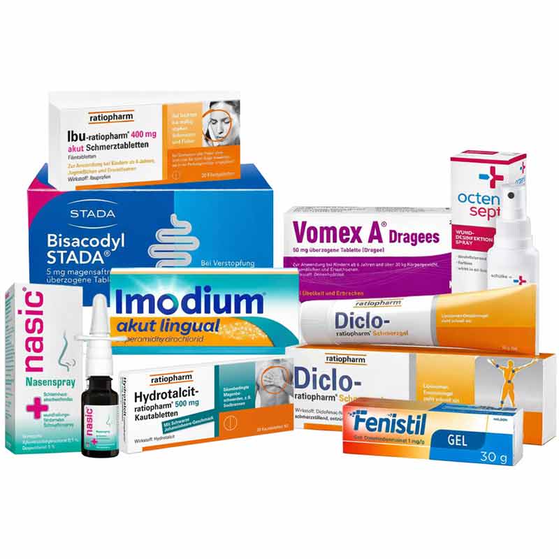 Rundum Sorglos Reiseapotheke  1 St Sparset