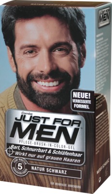 JUST for men Brush in Color Gel schwarz 28.4 ml Gel
