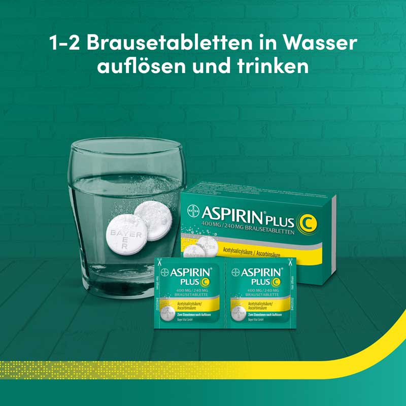 ASPIRIN PLUS C 10 St Brausetabletten