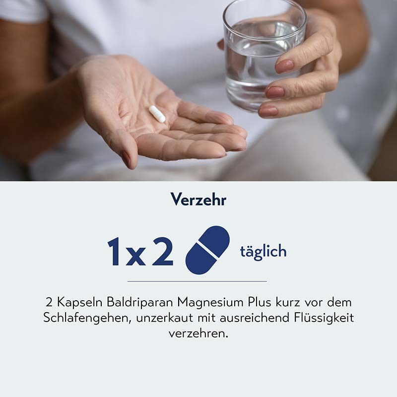 Baldriparan Magnesium PLUS 180 St Kapseln
