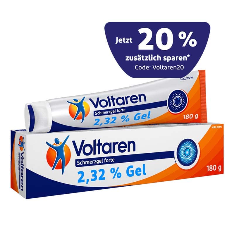 Voltaren Schmerzgel forte 23,2 mg/g + 20% sparen* 180 g Gel