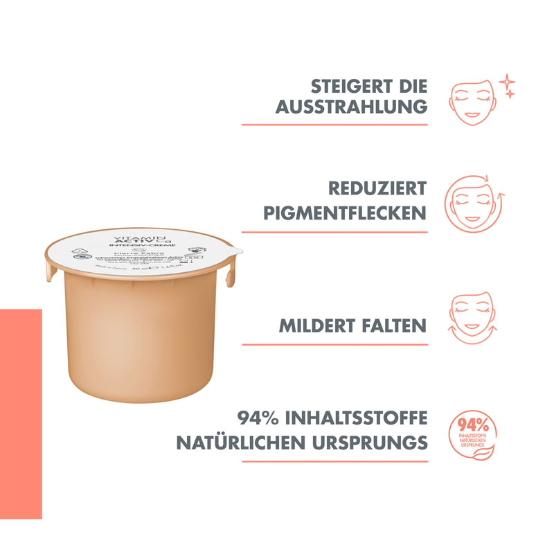Avène VITAMIN ACTIV Cg RADIANCE INTENSIV-CREME Nachfüllpack  50 ml Creme