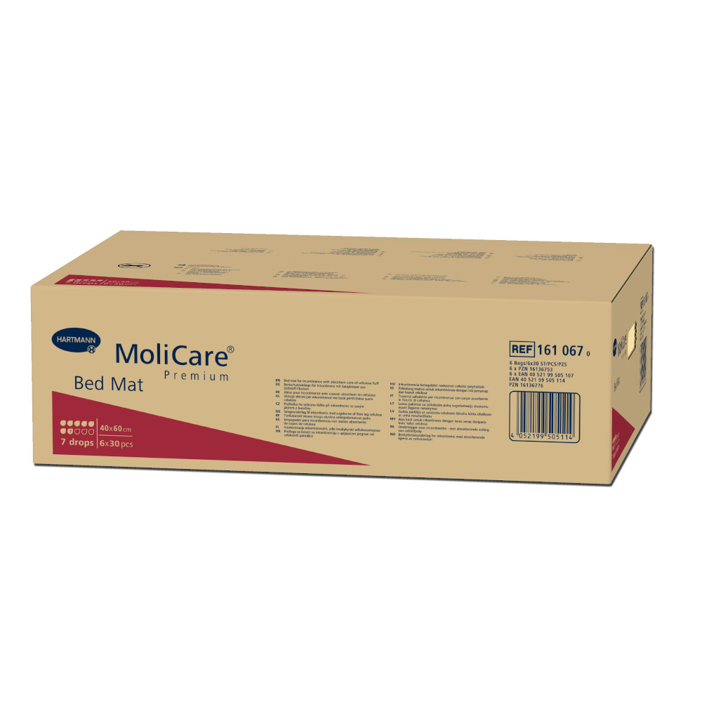 MoliCare Premium Bed Mat 7 Krankenunterlagen 40x60cm 6X30 St