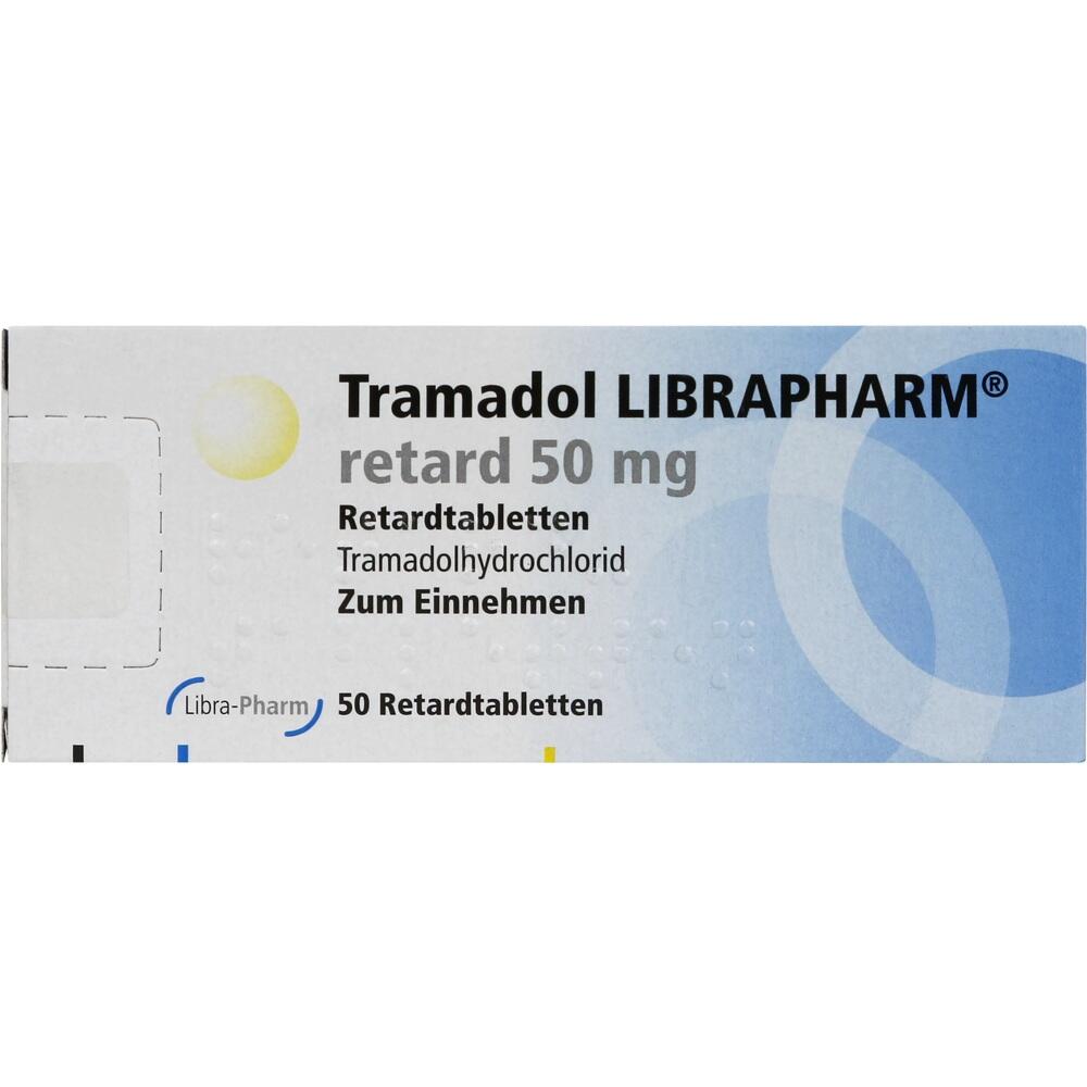 Tramadol LIBRAPHARM retard 50mg 50 St Retard-Tabletten