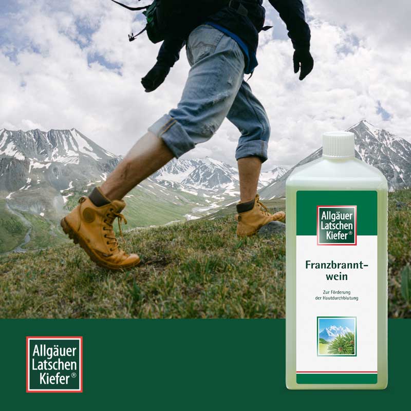 Allgäuer Latschen Kiefer Franzbranntwein 1000 ml Lösung