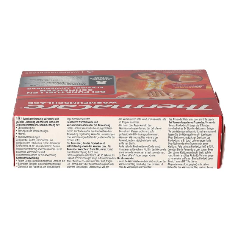 ThermaCare WÄRMEUMSCHLÄGE FLEXIBEL 3 St