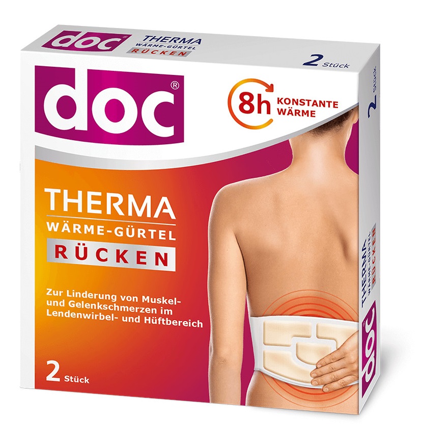 doc THERMA WÄRME-GÜRTEL RÜCKEN 2 St