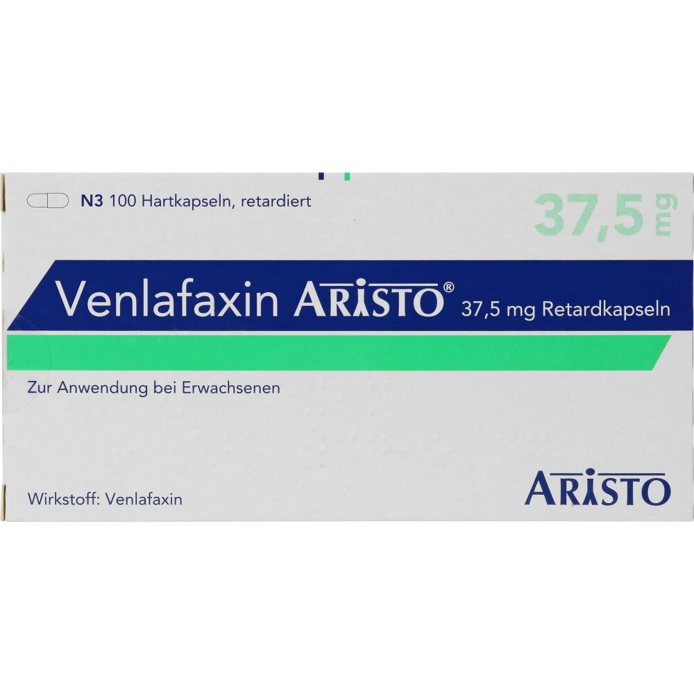 Venlafaxin Aristo 37,5mg 100 St Retard-Kapseln