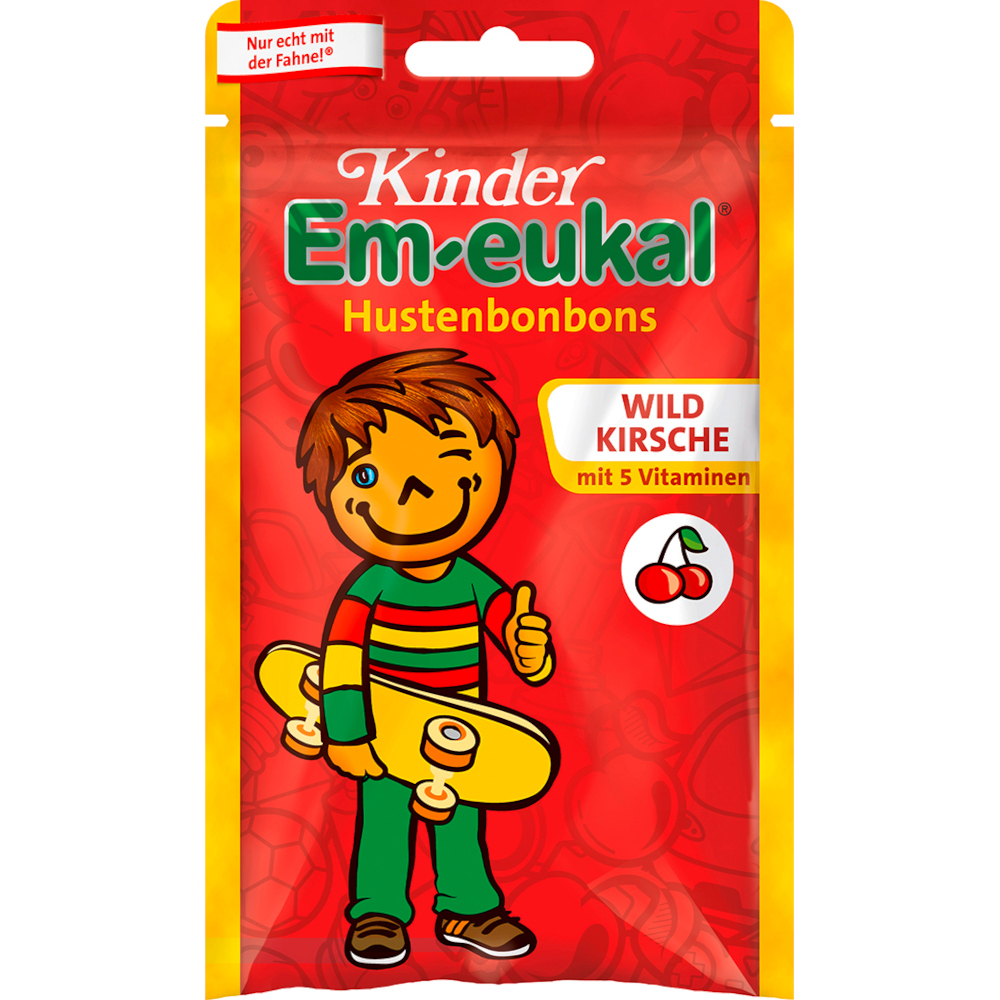 Em-eukal Kinder WILDKIRSCHE zuckerhaltig 75 g Bonbons