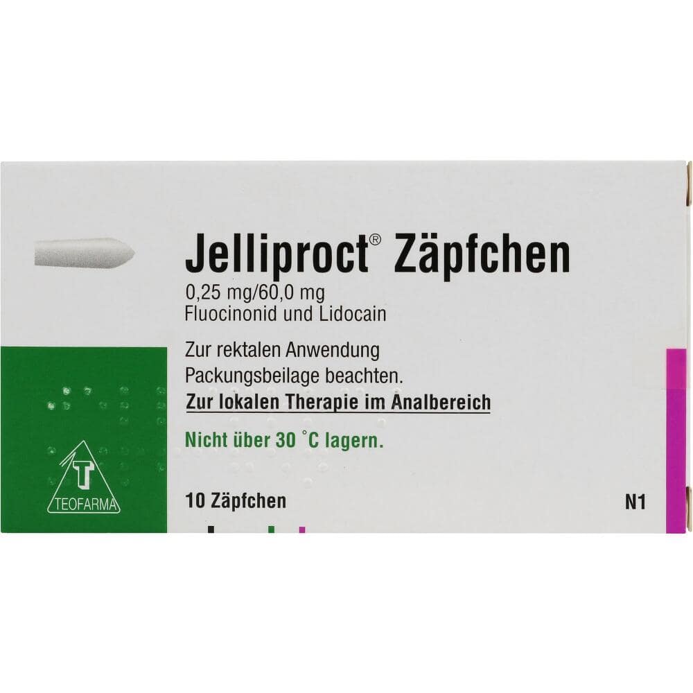 Jelliproct 10 St Suppositorien