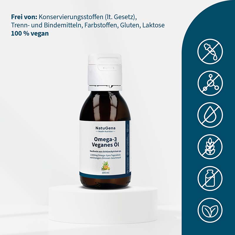 NatuGena Omega-3 Veganes Öl 100 ml 100 ml Öl