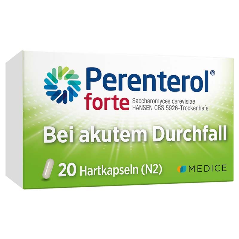 Perenterol forte bei akutem Durchfall  20 St Hartkapseln