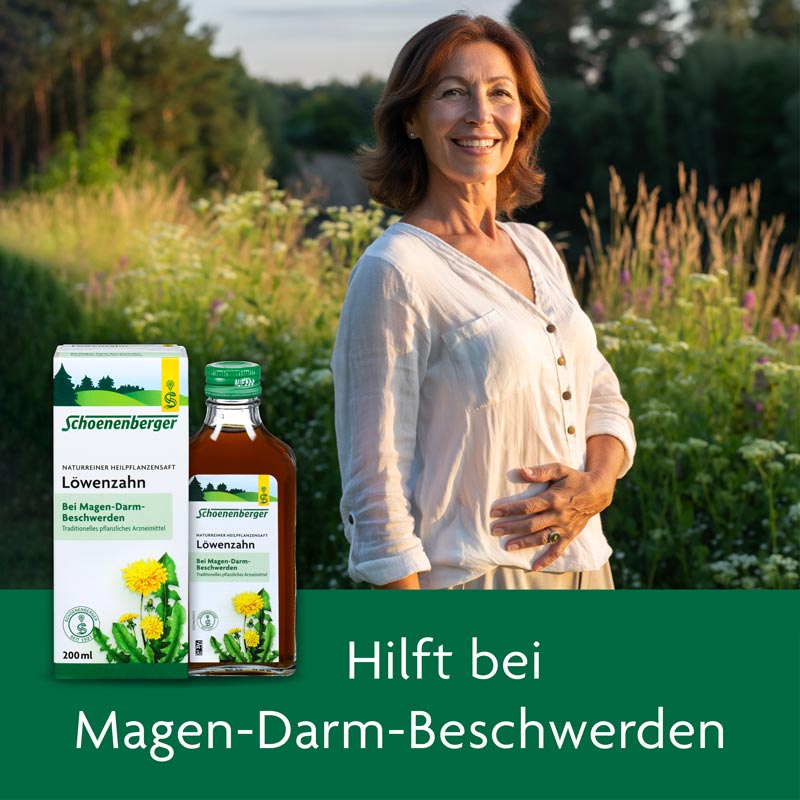 Schoenenberger Naturreiner Heilpflanzensaft Löwenzahn 200 ml Saft