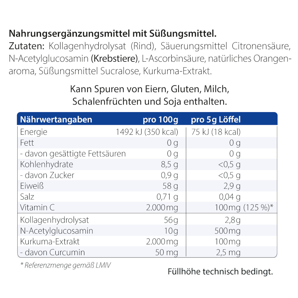 Arthrosamin Kollagen-Pulver COMPLEX 150 g Pulver