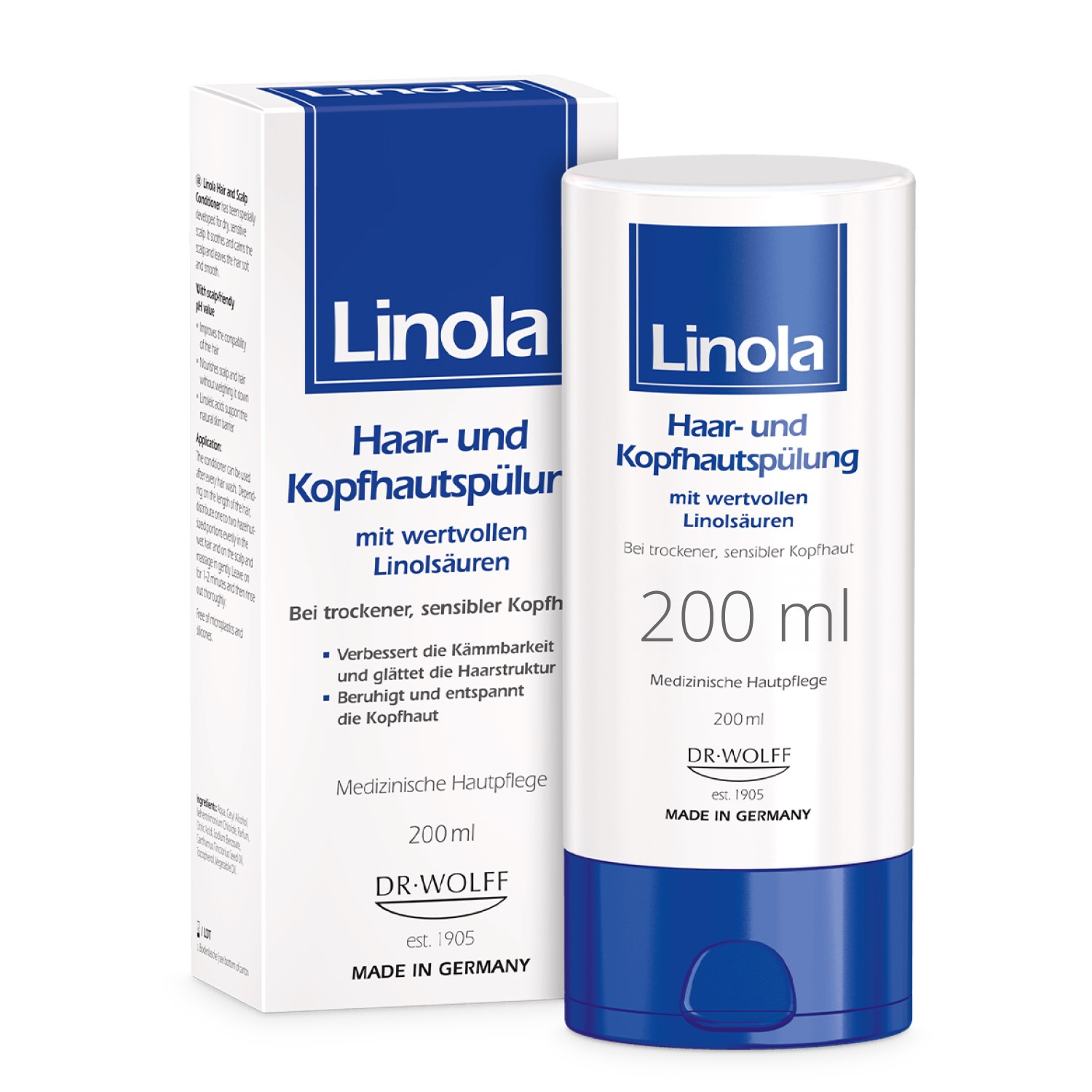 Linola Haar- und Kopfhautspülung 200 ml Haarspülung