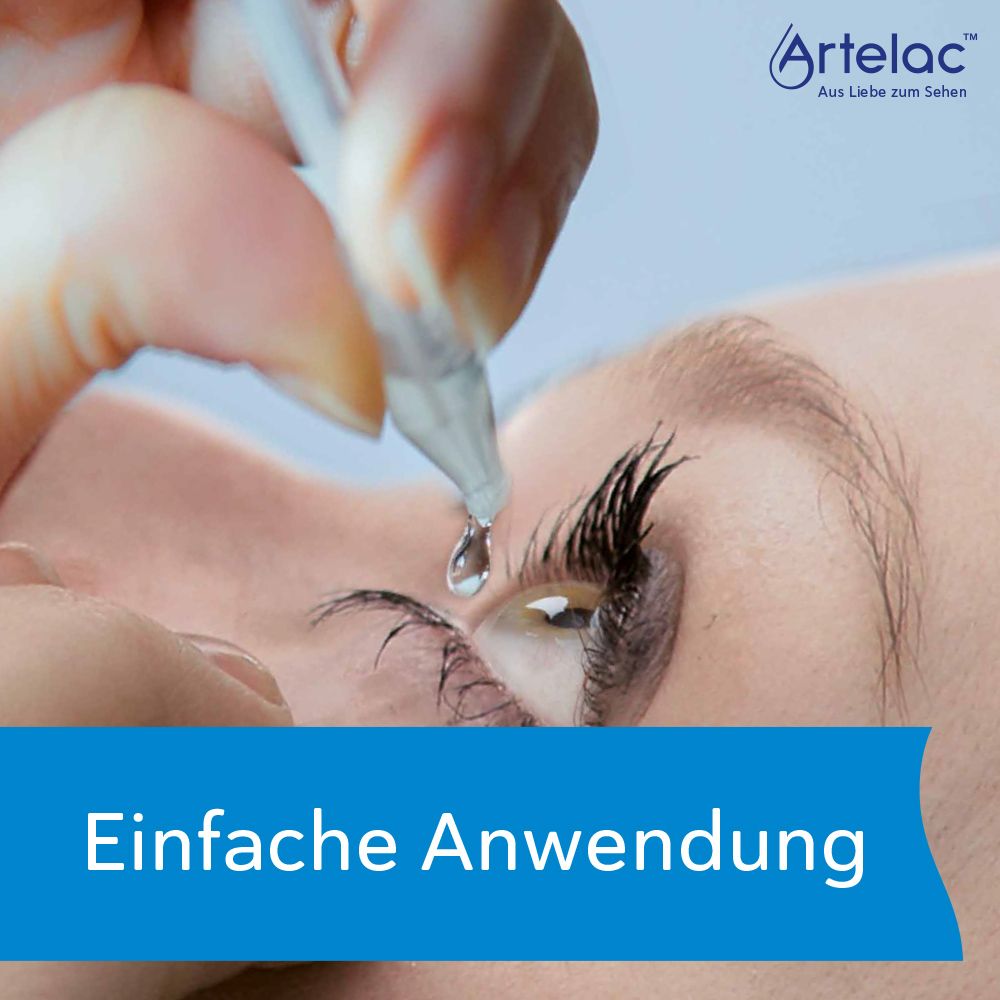 Artelac Splash EDO Augentropfen für trockene Augen 60X0.5 ml Augentropfen