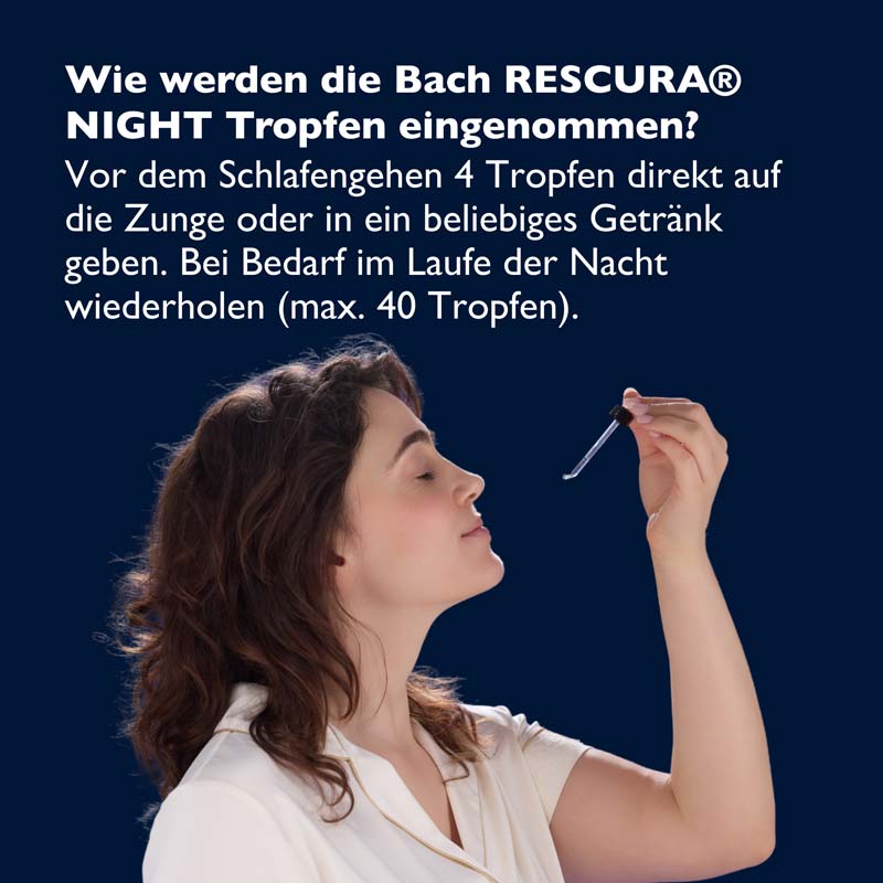 Bach RESCURA NIGHT TROPFEN ALKOHOLFREI  20 ml Tropfen