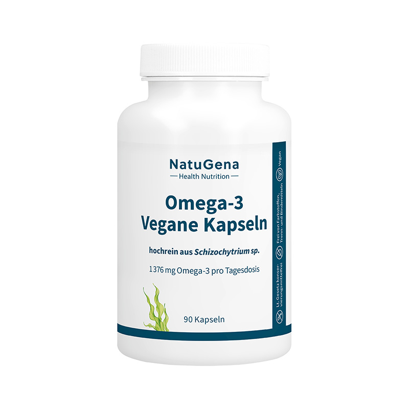 NatuGena Omega-3 Vegane Kapseln 90 Kapseln 90 St Kapseln