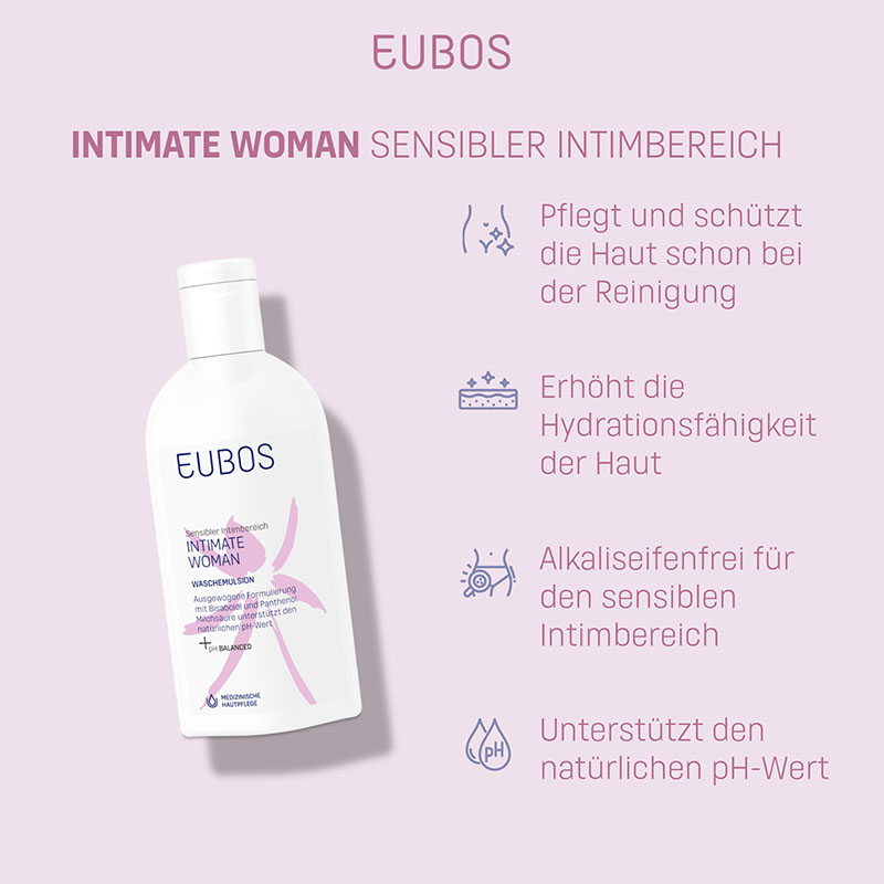 EUBOS INTIMATE WOMEN WASCHEMULSION 200 ml Lotion